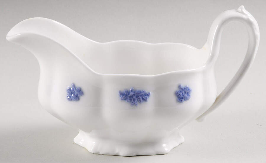 Chelsea (Smooth, Embossed) Gravy Boat by Adderley-1
