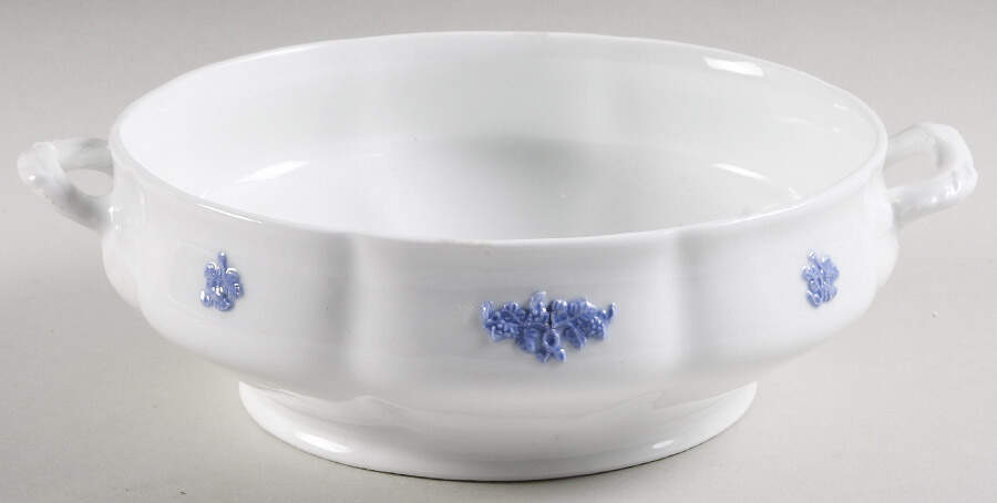 Chelsea (Smooth, Embossed) Round Vegetable No Lid by Adderley-1