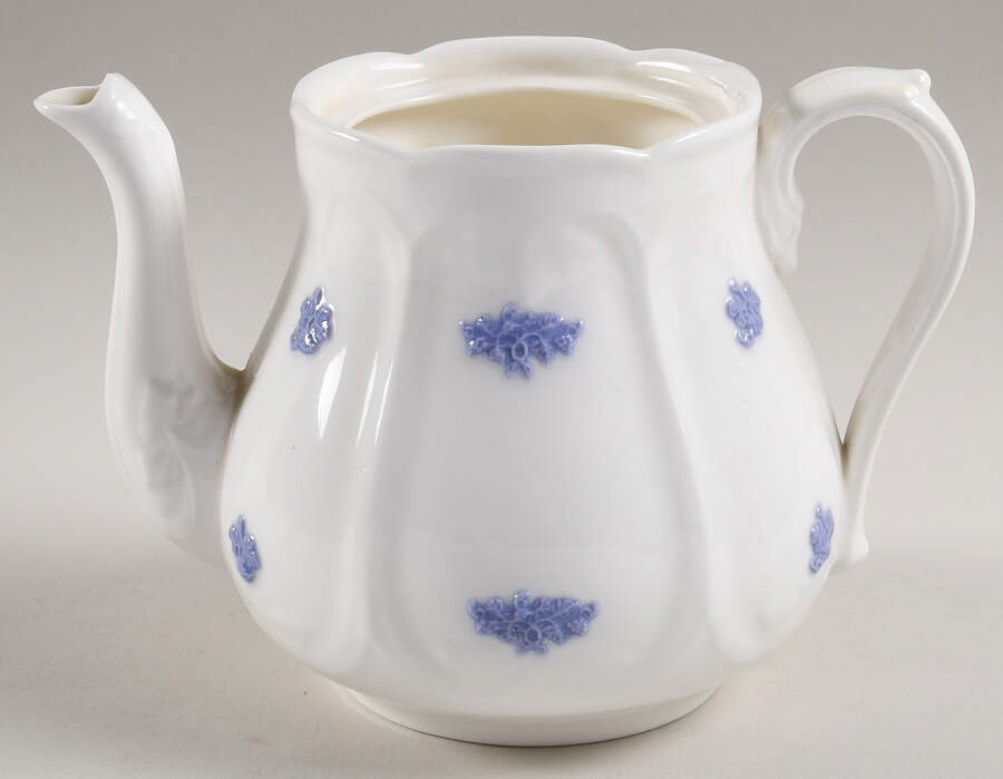 Chelsea (Smooth, Embossed) Teapot No Lid by Adderley-1
