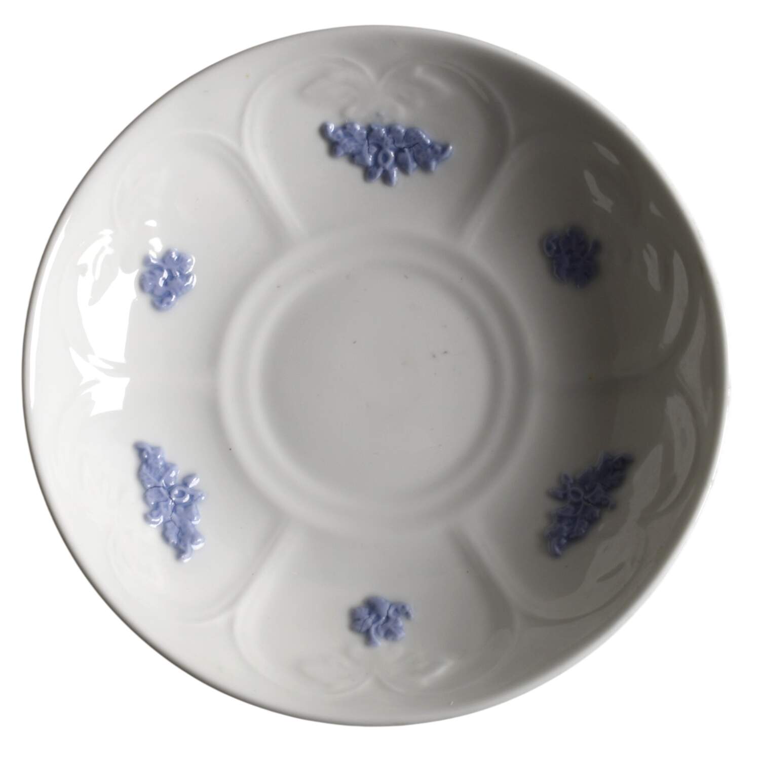 Chelsea (Smooth, Embossed) Saucer for Flat Cup by Adderley-1