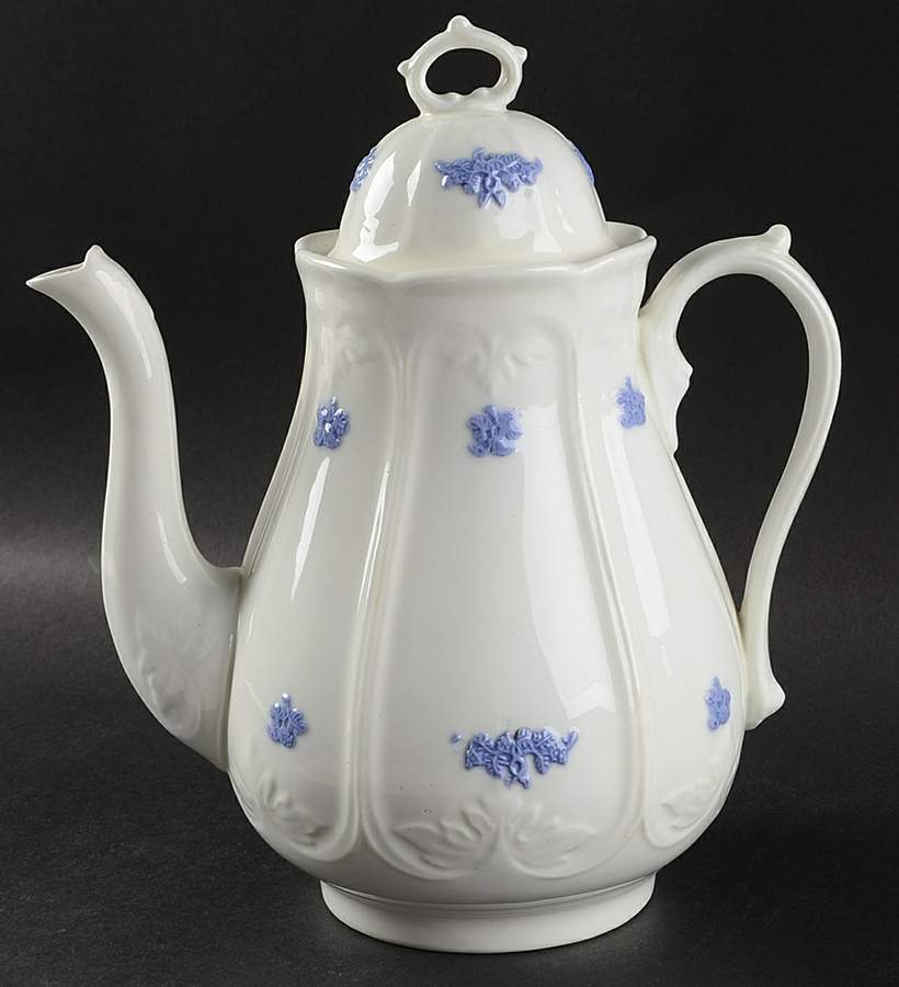 Chelsea (Smooth, Embossed) Coffee Pot & Lid by Adderley-1