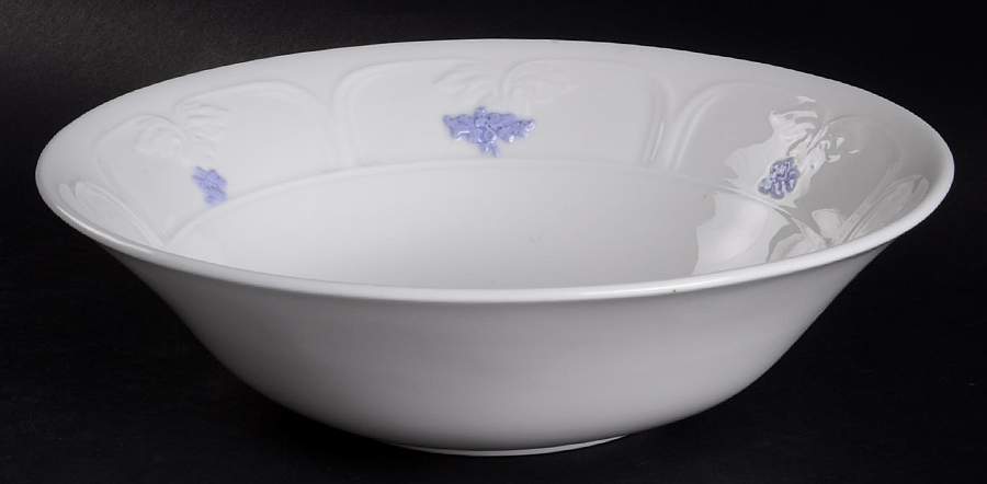 Chelsea (Smooth, Embossed) 9" Salad Serving Bowl by Adderley-1