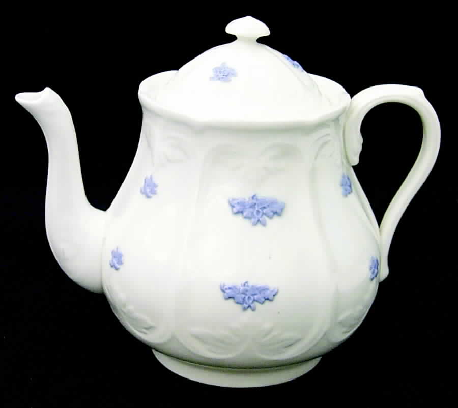 Chelsea (Smooth, Embossed) Teapot & Lid by Adderley-1