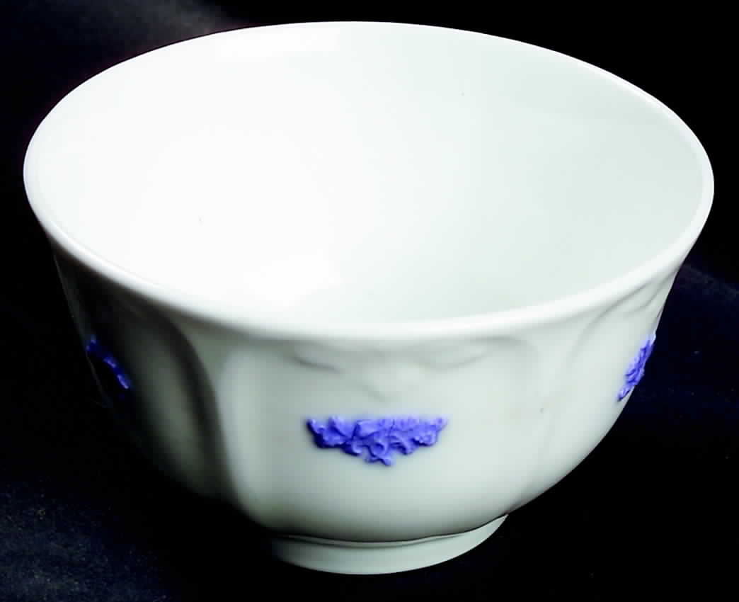 Chelsea (Smooth, Embossed) Cranberry Bowl by Adderley-1