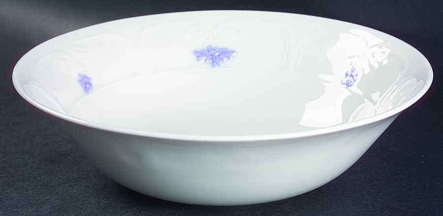 Chelsea (Smooth, Embossed) 9" Round Vegetable Bowl by Adderley-1