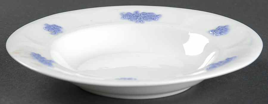 Chelsea (Smooth, Embossed) Rim Fruit/Dessert (Sauce) Bowl by Adderley-1