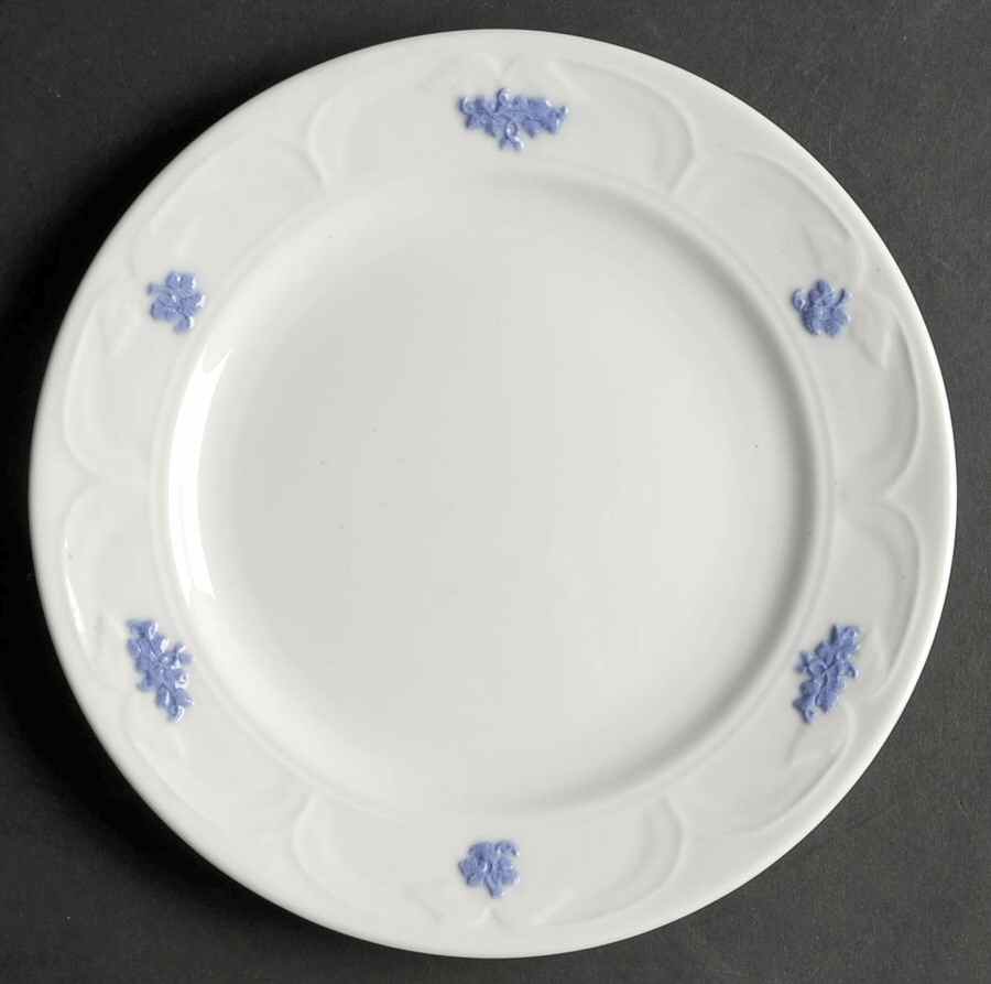 Chelsea (Smooth, Embossed) Luncheon Plate by Adderley-1