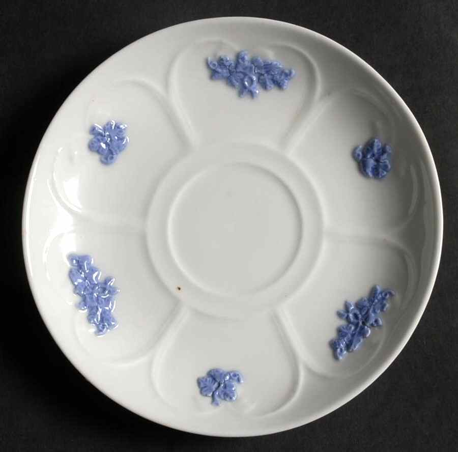 Chelsea (Smooth, Embossed) Saucer for Demitasse Cup by Adderley-1