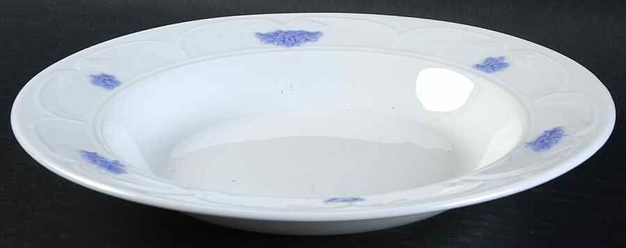 Chelsea (Smooth, Embossed) Large Rim Soup Bowl by Adderley-1