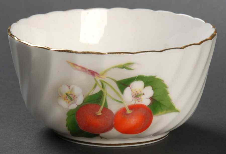 Cherry Ripe Mini Open Sugar Bowl by Adderley-1