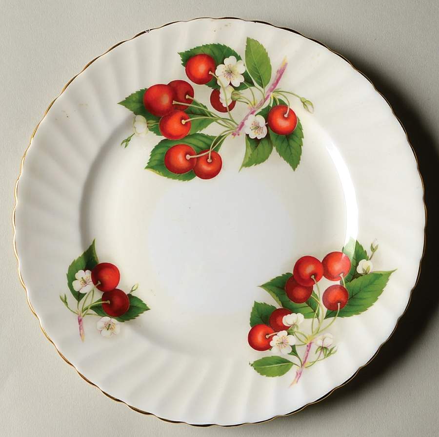 Cherry Ripe Salad Plate by Adderley-1