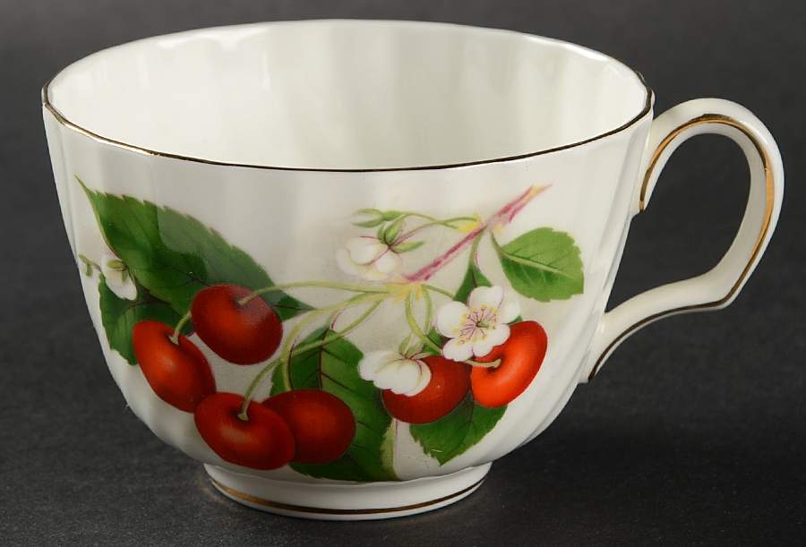 Cherry Ripe Flat Cup by Adderley-1
