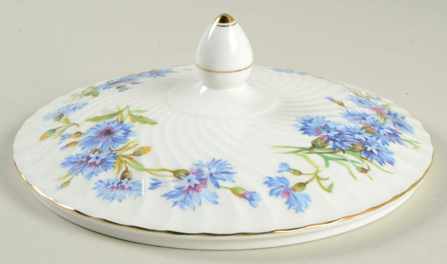 Cornflower Lid for Round Vegetable by Adderley-1