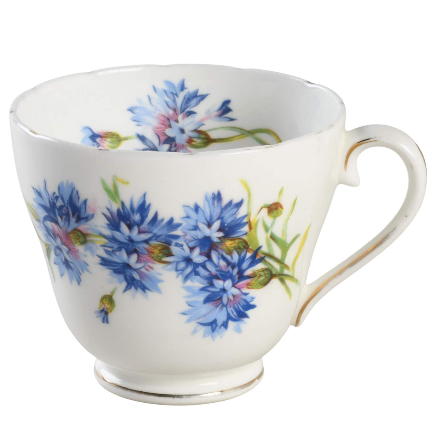 Cornflower Footed Cup by Adderley-1