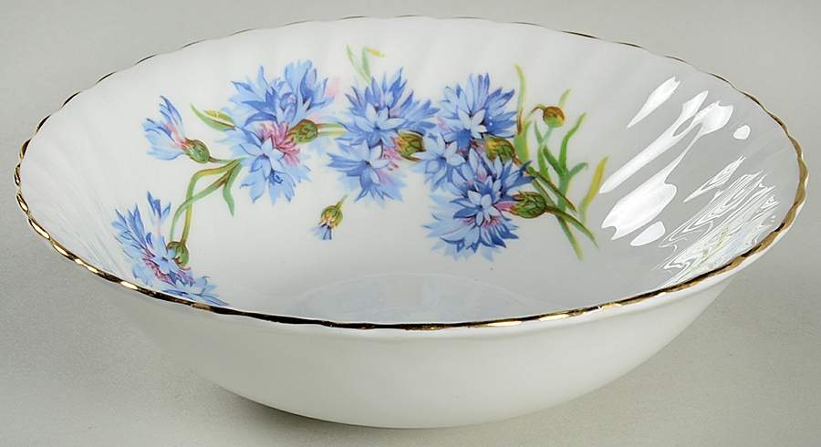 Cornflower Coupe Cereal Bowl by Adderley-1