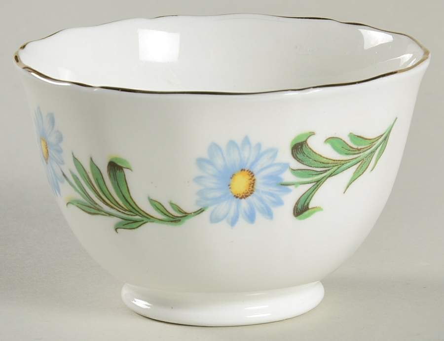 Cornflower Mini Open Sugar Bowl by Adderley-1