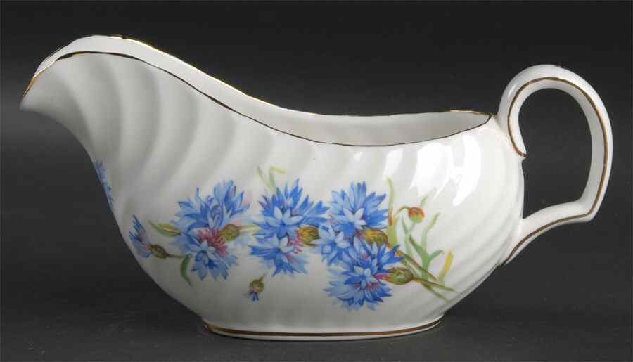 Cornflower Gravy Boat by Adderley-1