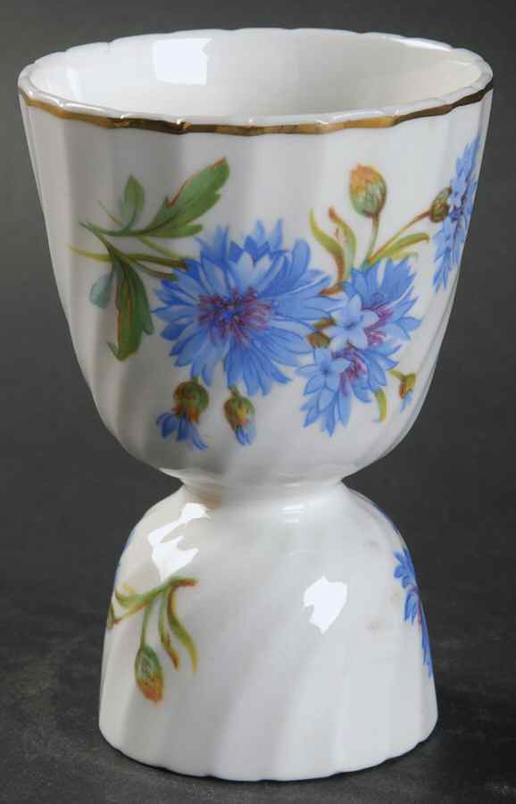 Cornflower Double Egg Cup by Adderley-1