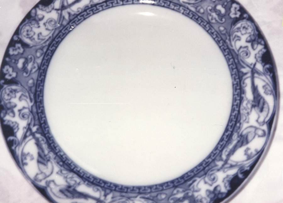 Delhi Flow Blue Dinner Plate by Adderley-1