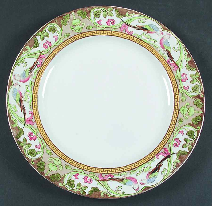 Delhi Blue Green Dinner Plate by Adderley-1