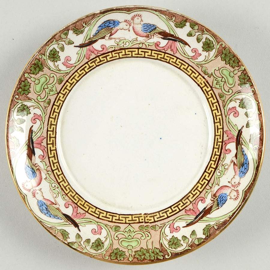 Delhi Blue Green Bread & Butter Plate by Adderley-1