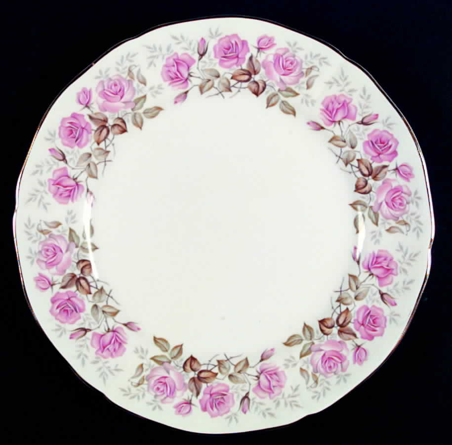 Devonshire Roses Dinner Plate by Adderley-1