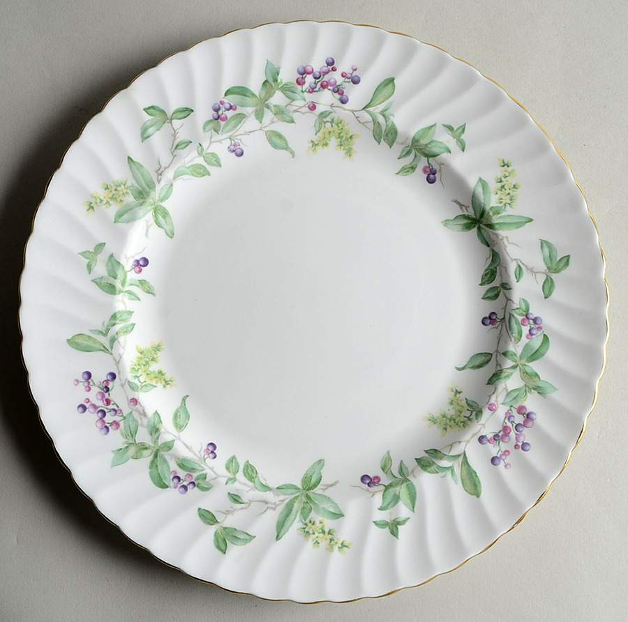 English Lane Dinner Plate by Adderley-1