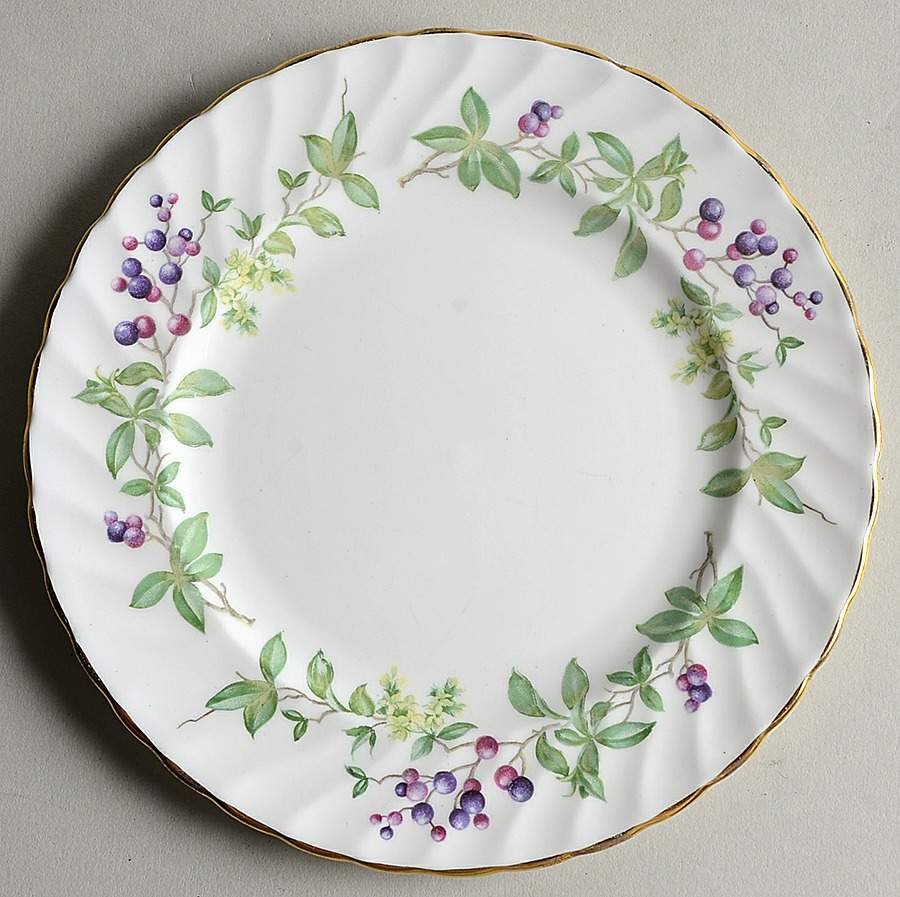 English Lane Bread & Butter Plate by Adderley-1