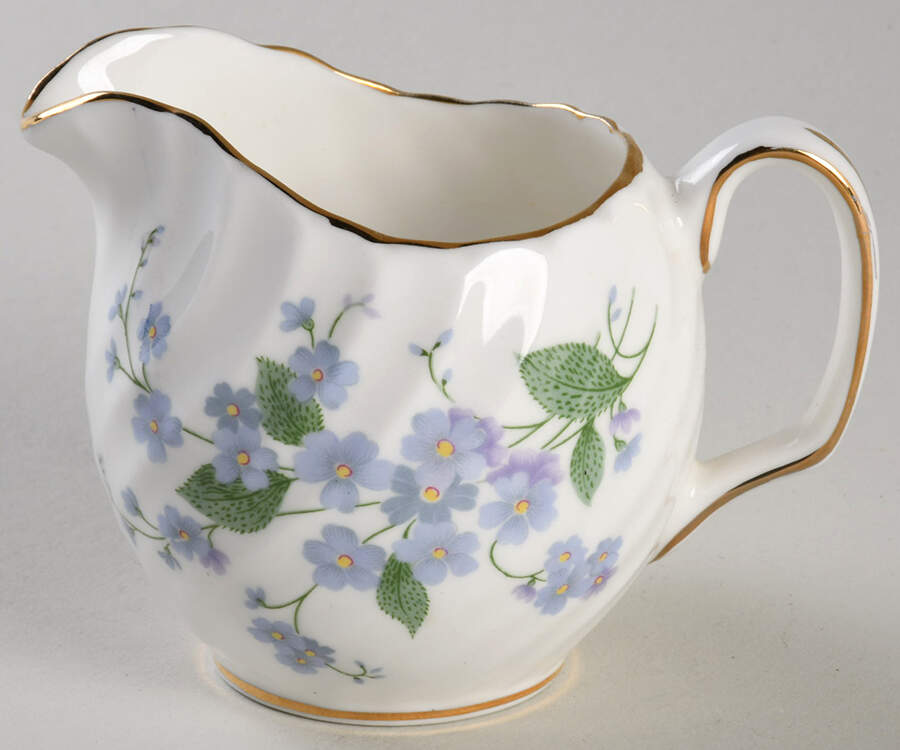 Forget Me Not-Sweet Forget Me Not Mini Creamer by Adderley-1