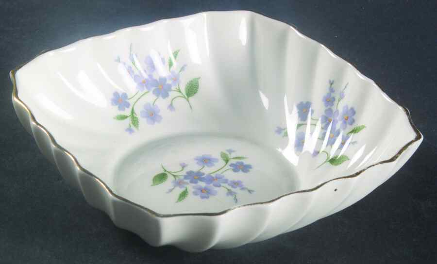Forget Me Not-Sweet Forget Me Not Nut Dish by Adderley-1