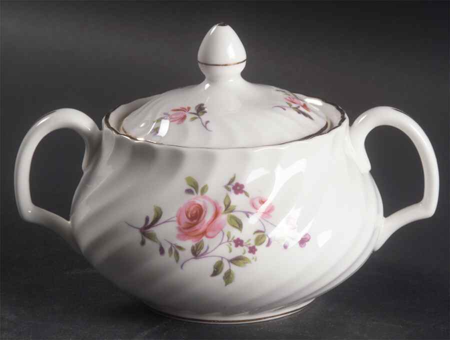 Fragrance Sugar Bowl & Lid by Adderley-1