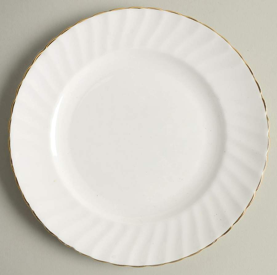 Golden Elegance Salad Plate by Adderley-1