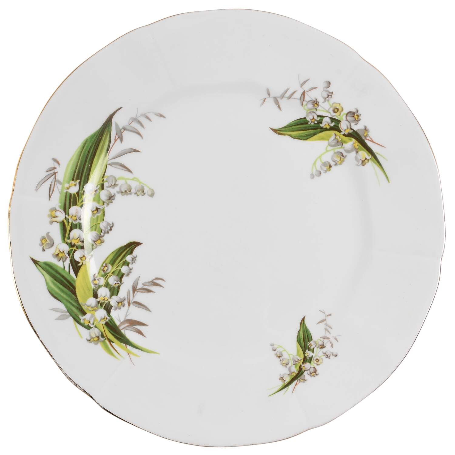 Lily of The Valley Dinner Plate by Adderley-1