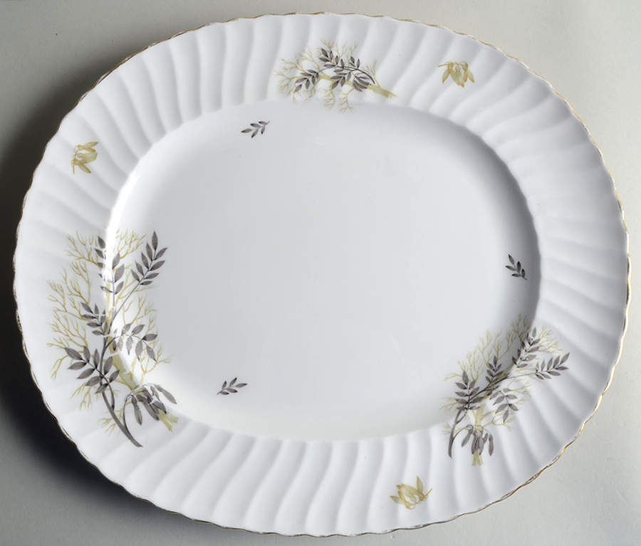 Lyncroft 13" Oval Serving Platter by Adderley-1