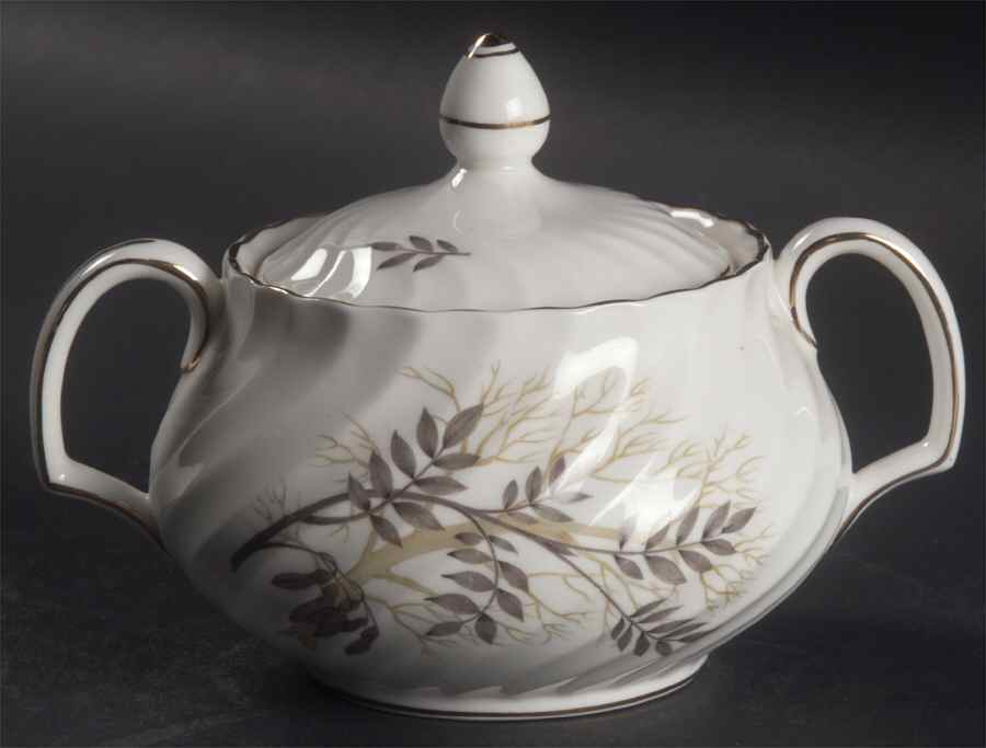 Lyncroft Sugar Bowl & Lid by Adderley-1