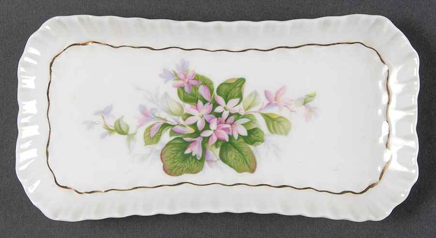 Mayflower Tray for Mini Creamer & Open Sugar by Adderley-1