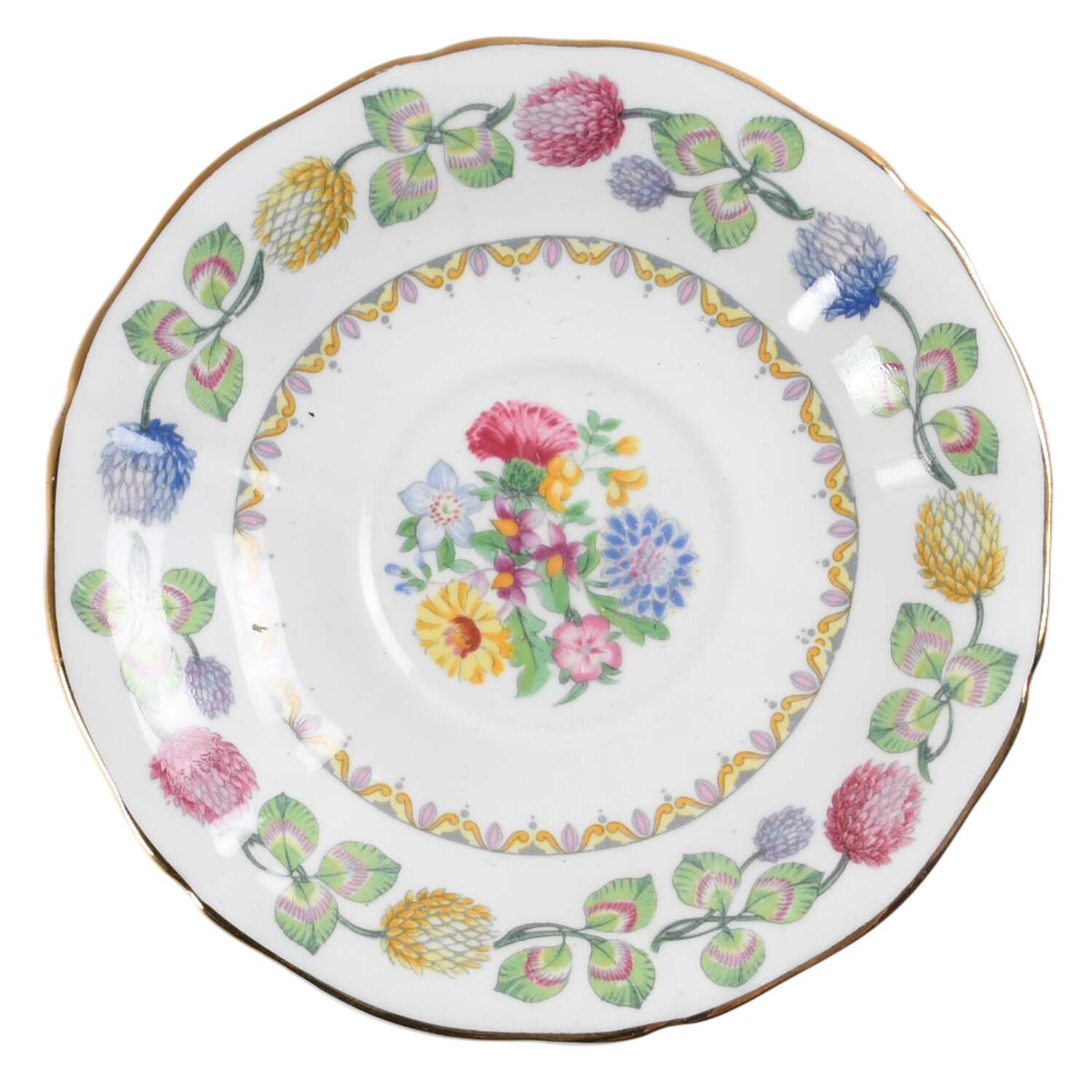 Meadowsweet Saucer by Adderley-1