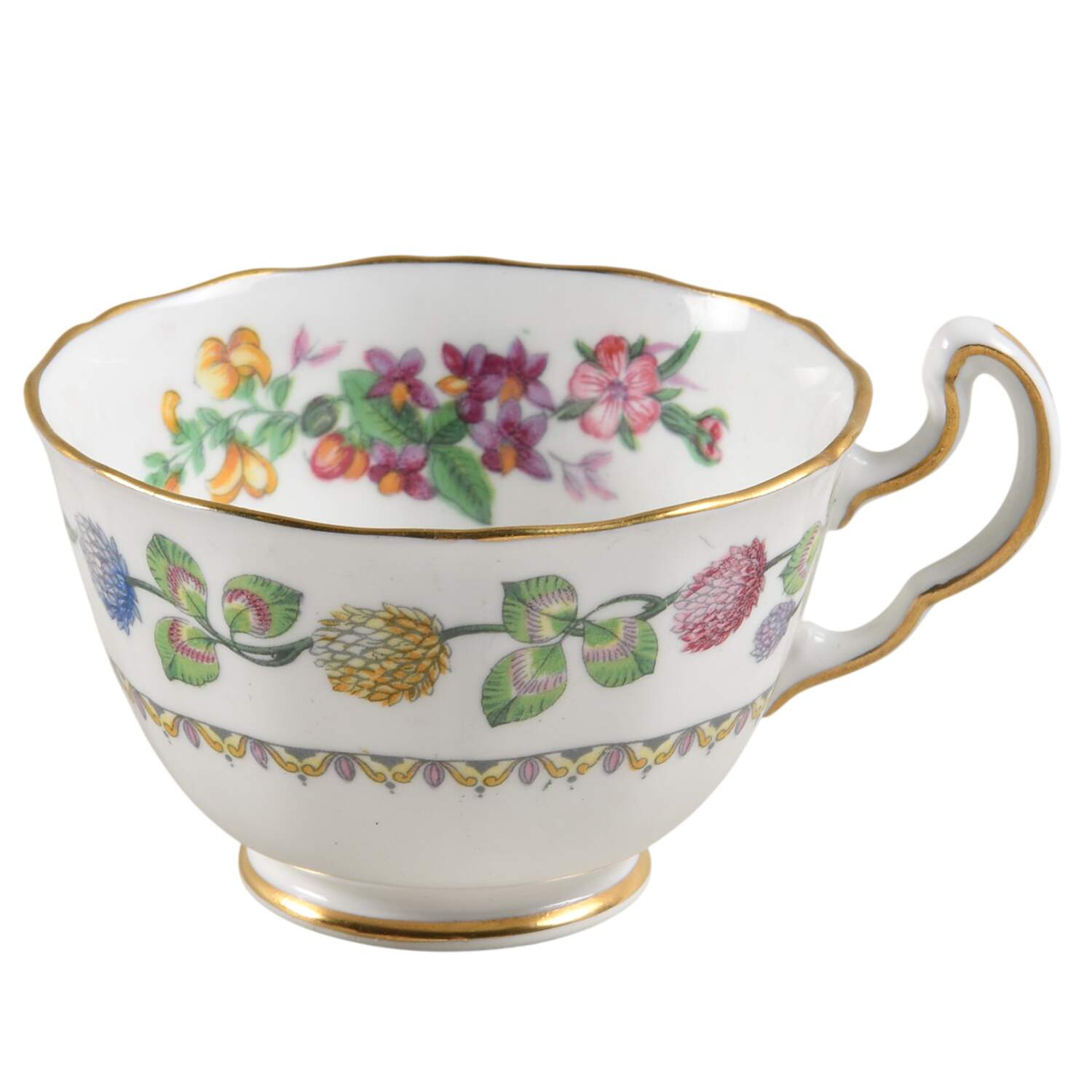 Meadowsweet Footed Demitasse Cup by Adderley-1