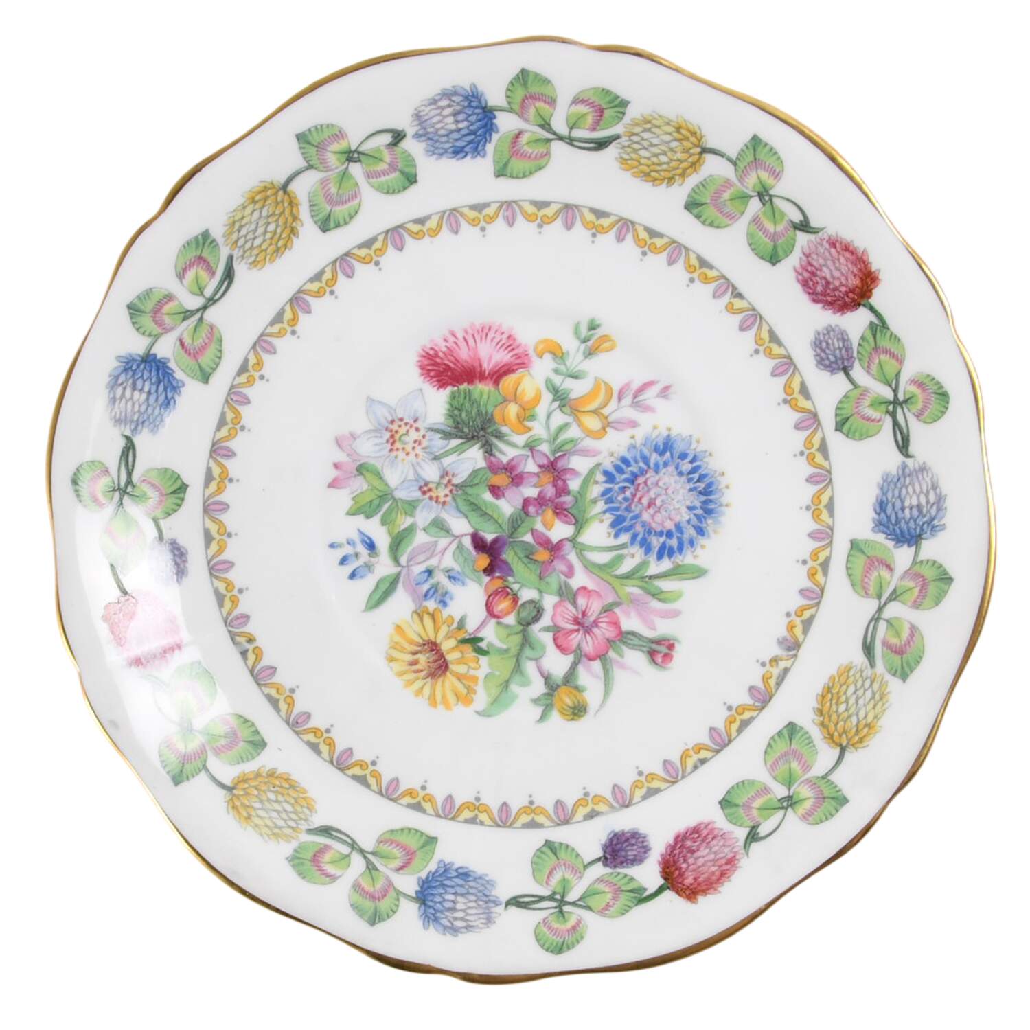 Meadowsweet Saucer for Cream Soup Bowl by Adderley-1