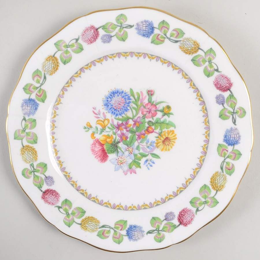 Meadowsweet Salad Plate by Adderley-1