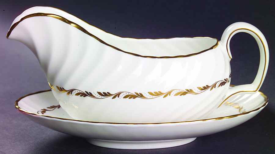 Orleans Gravy Boat & Underplate by Adderley-1