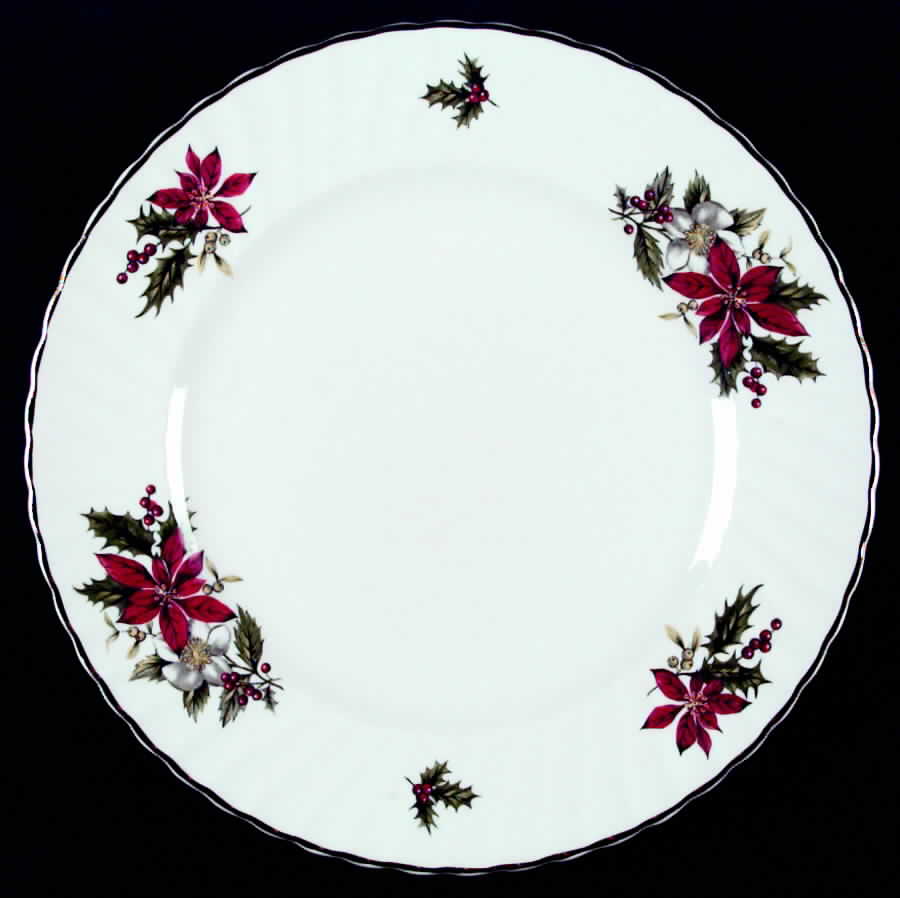 Poinsettia Dinner Plate by Adderley-1