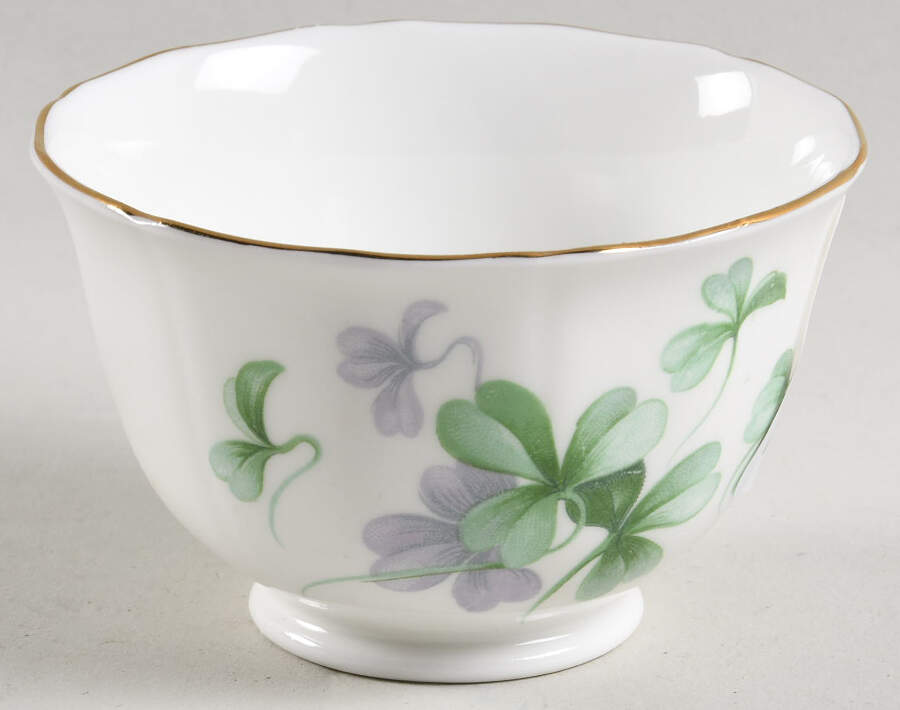 Shamrock Mini Open Sugar Bowl by Adderley-1