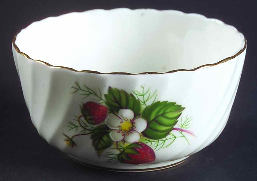 Strawberry Ripe Mini Open Sugar Bowl by Adderley-1