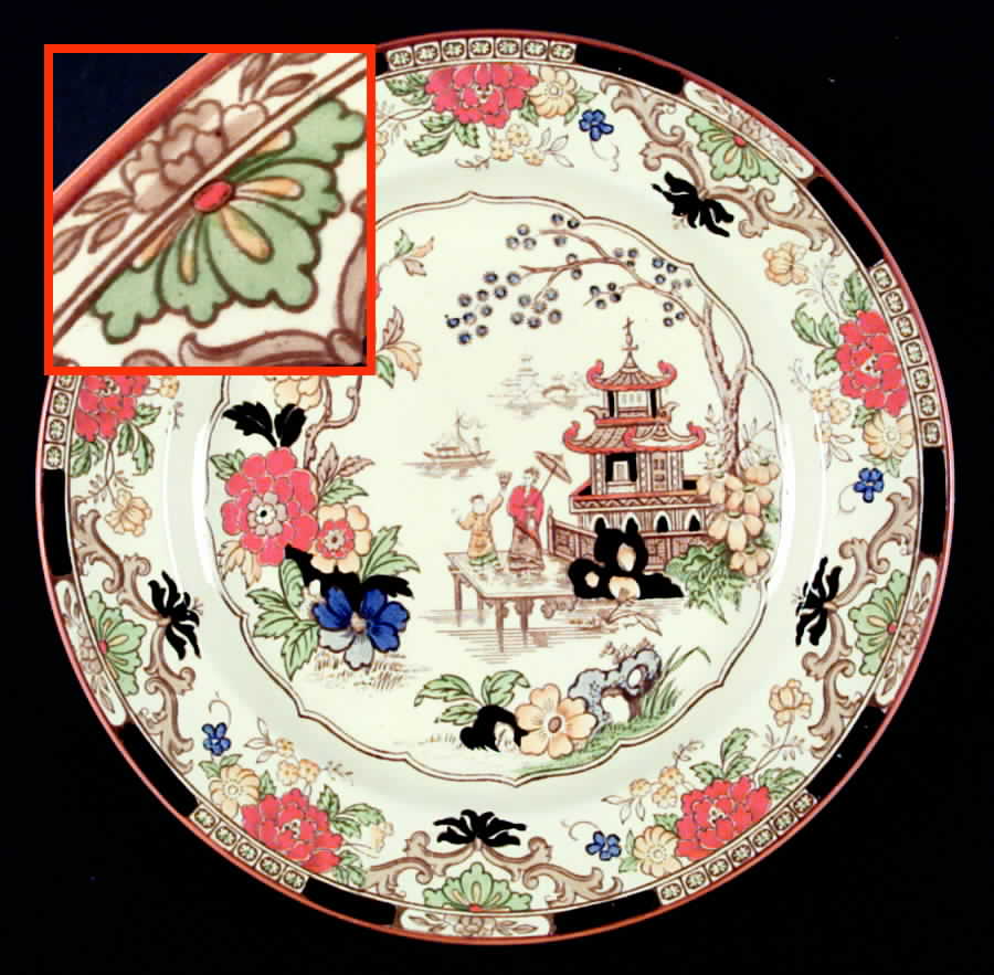 Temple Dinner Plate by Adderley-1