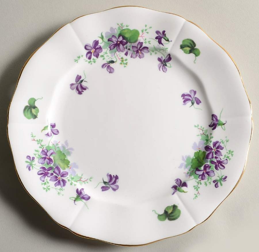 Violet Salad Plate by Adderley-1