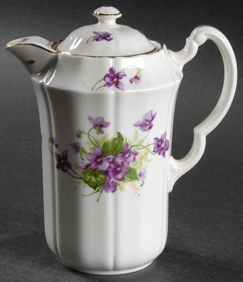 Violet Hot Water Jug & Lid by Adderley-1
