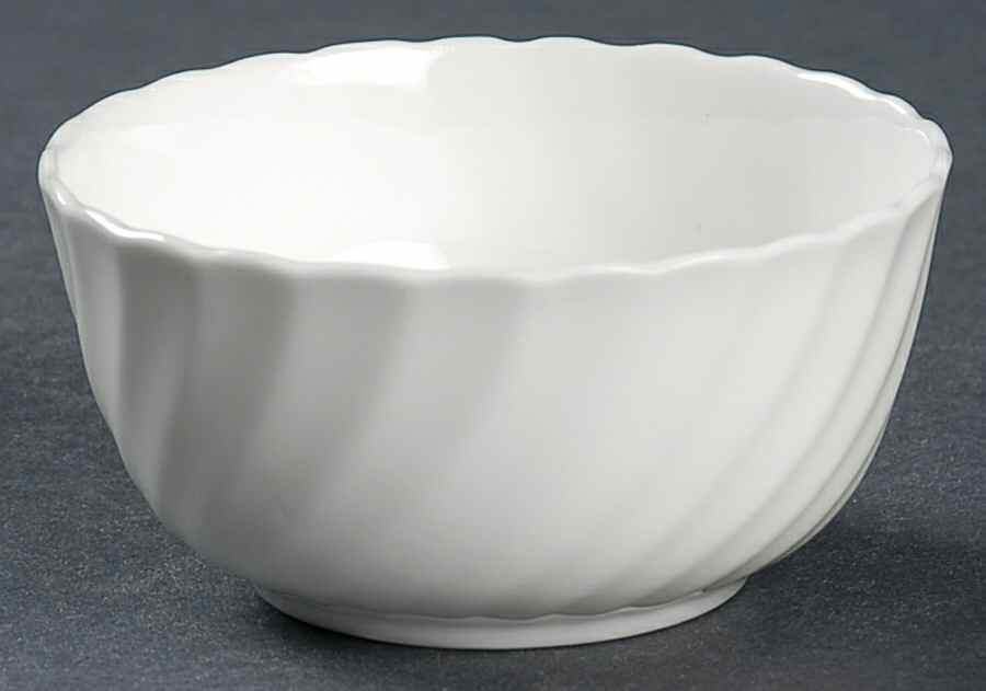 White Fife Mini Open Sugar Bowl by Adderley-1