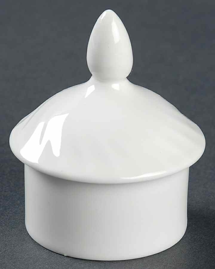 White Fife Lid for Mini Coffee Pot by Adderley-1