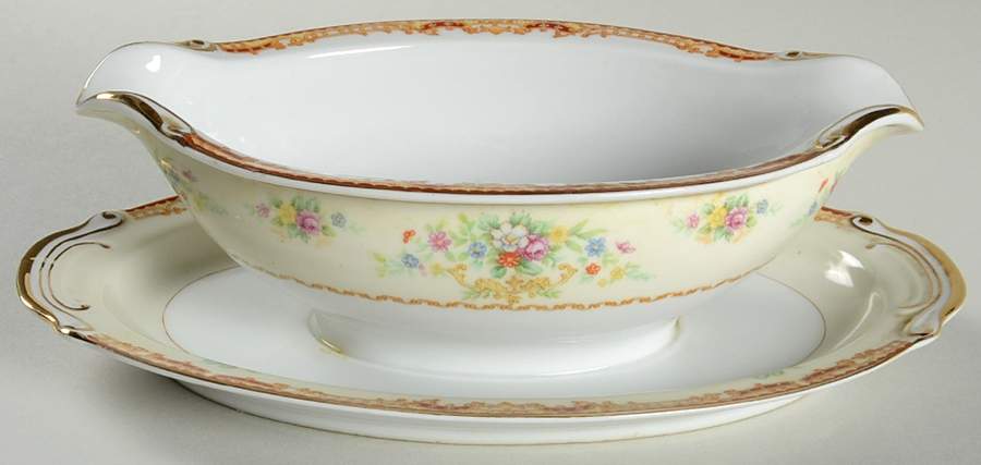 ADL1 Gravy Boat with Attached Underplate by Adline-1